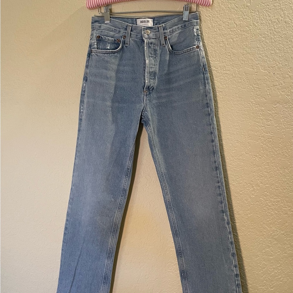 Agolde High-Waisted Jeans
